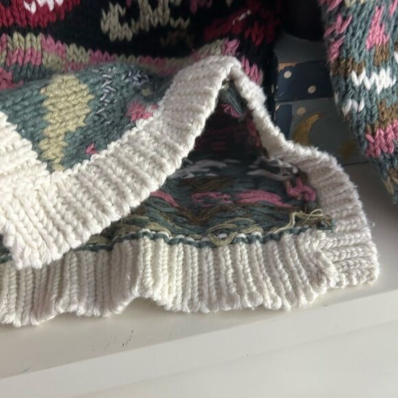 Heirloom Collectables colourful Knit Women's Sweater Size M - Picture 8 of 16